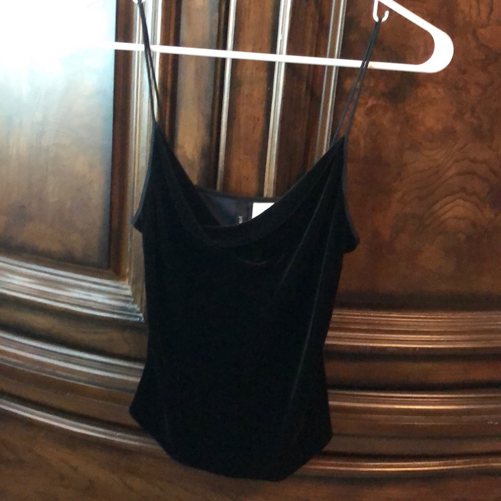 J Crew velvet cowl neck camisole